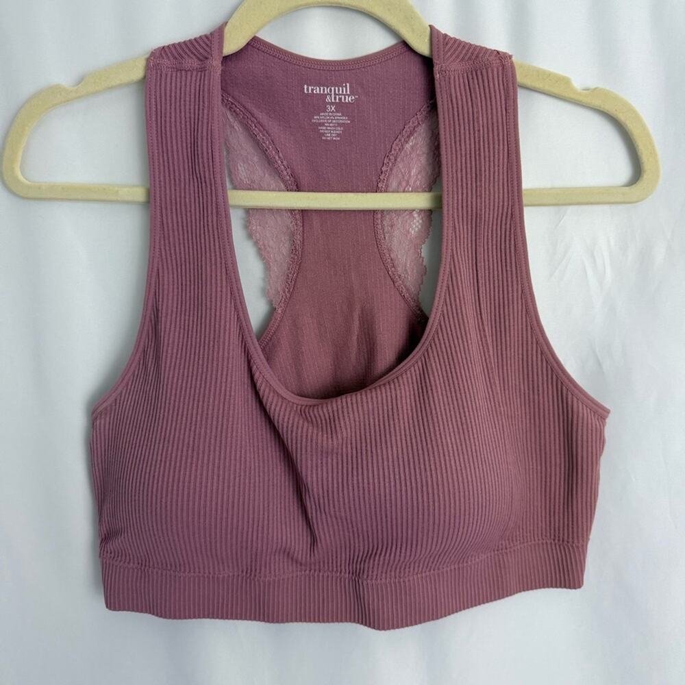 Tranquil&True Padded Bralette Size 3X